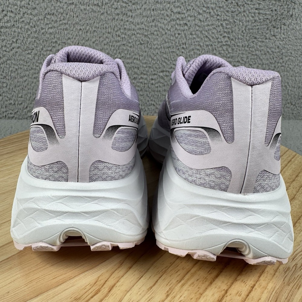 Salomon Aero Glide Womens 7 Purple Road Running Shoes Cushion Comfort Sneakers - Picture 5 of 12